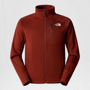 Men's The North Face Canyonlands Softshell Jackets Brown | NZ-5429307