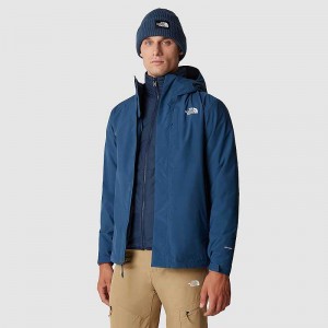 Men's The North Face Carto Triclimate 3 In 1 Jackets Blue / Navy | NZ-0249153