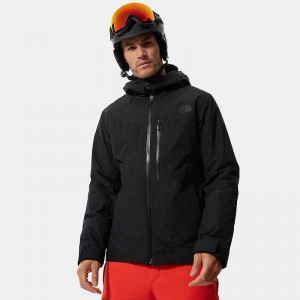 Men's The North Face Descendit Softshell Jackets Black | NZ-7401823