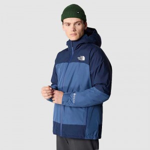 Men's The North Face Mountain Light Triclimate GORE-TEX® 3 In 1 Jackets Blue / Navy | NZ-3694807