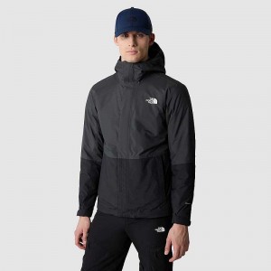 Men's The North Face New DryVent™ Synthetic Triclimate 3 In 1 Jackets Grey / Black | NZ-0197354