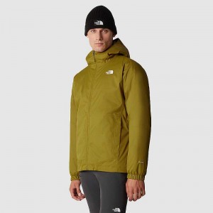 Men's The North Face Quest Rain Jackets Black | NZ-0576831