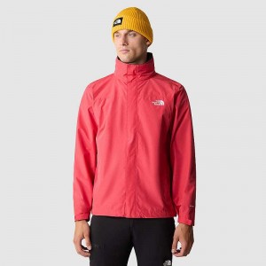 Men's The North Face Sangro Softshell Jackets Red Dark | NZ-6495873