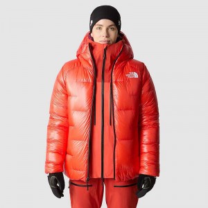 Women's The North Face Summit Pumori Down Jackets Orange | NZ-5834296