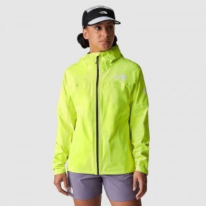 Women's The North Face Summit Superior FUTURELIGHT™ Lightweight Jackets Yellow | NZ-3789501