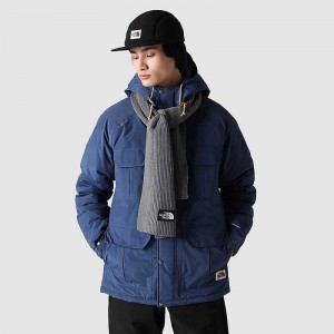 Women's The North Face TNF Logo Box Scarves Grey | NZ-5317469