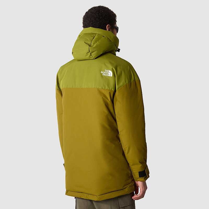 Men's The North Face Kembar Parka Green | NZ-7630851