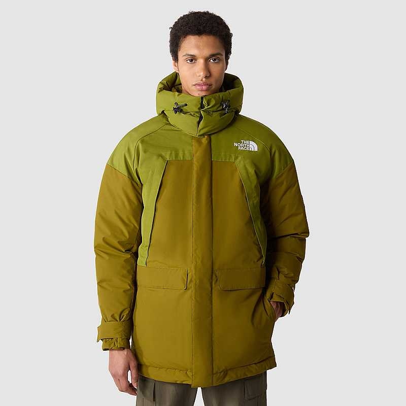 Men\'s The North Face Kembar Parka Green | NZ-7630851